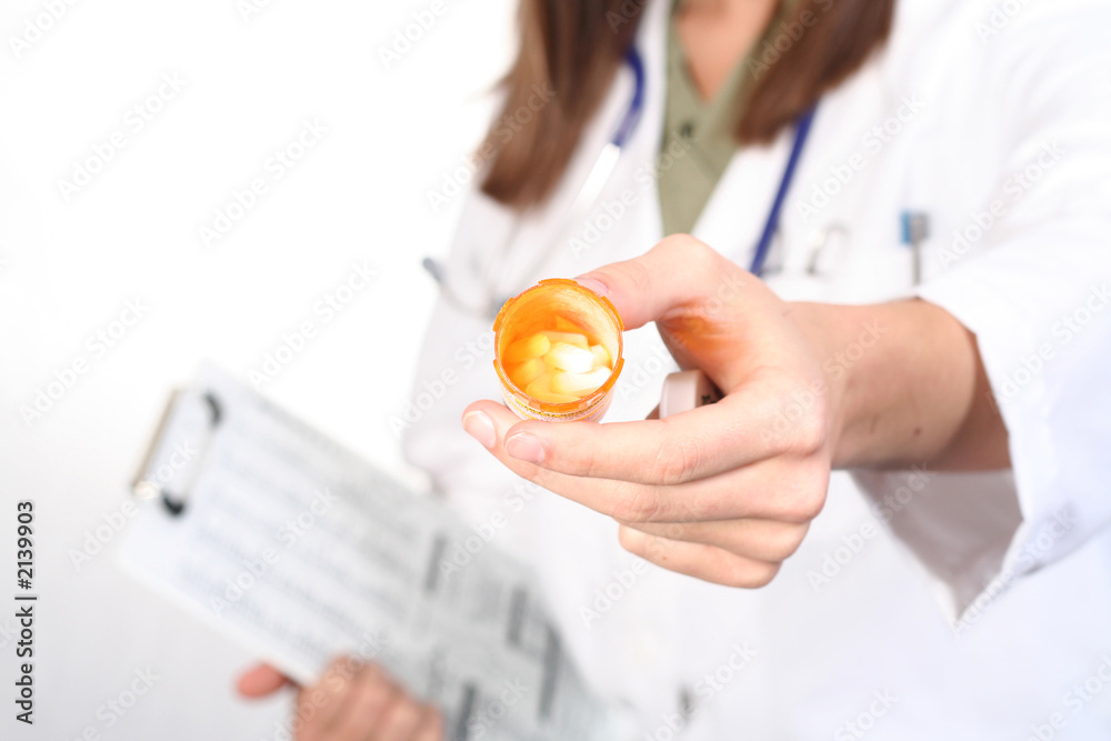 doctor with pills doctor with pills