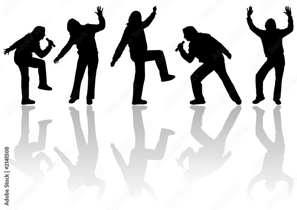 Obraz premium women silhouettes