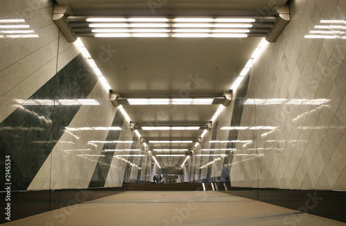 subway corridor