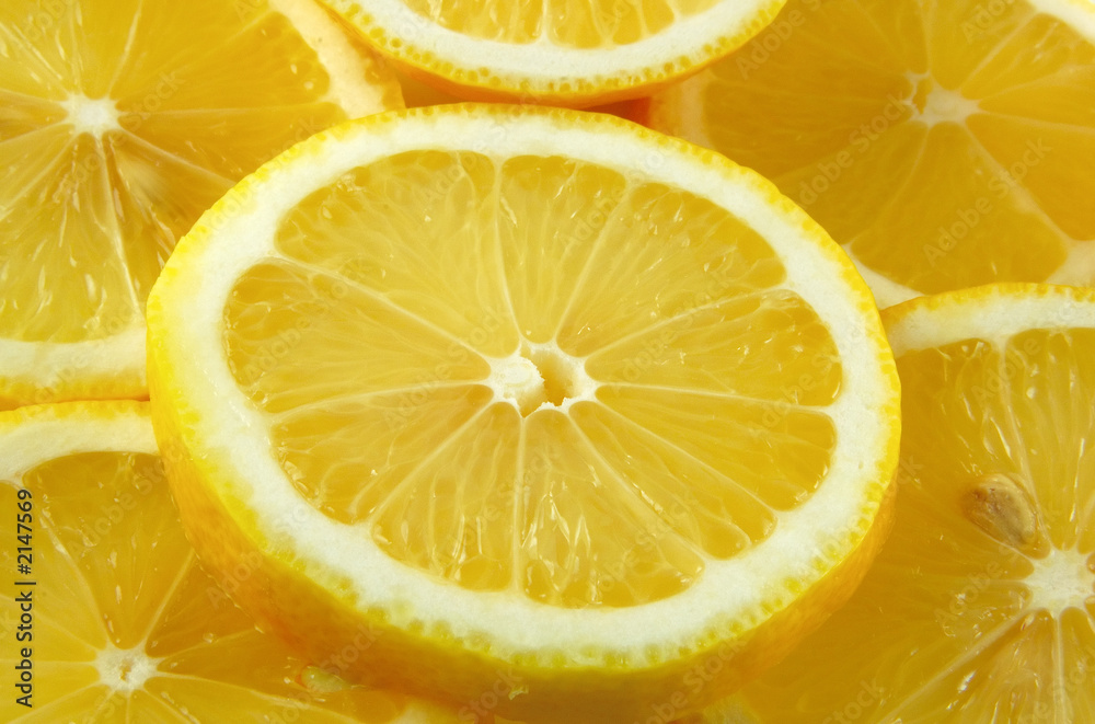 lemon slices background lemon slices background