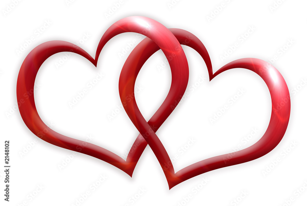 doppelherz two hearts Stock Illustration Adobe Stock