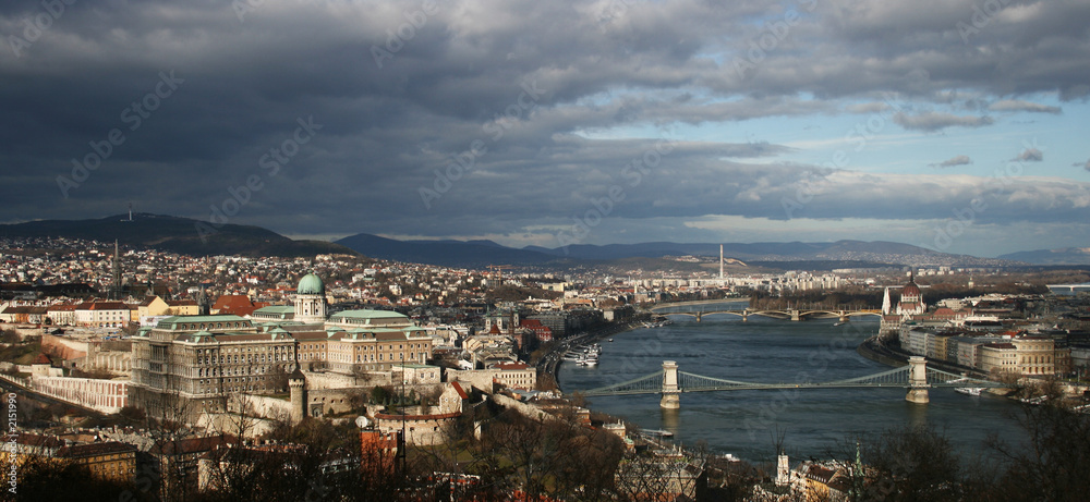 panorama of budapest