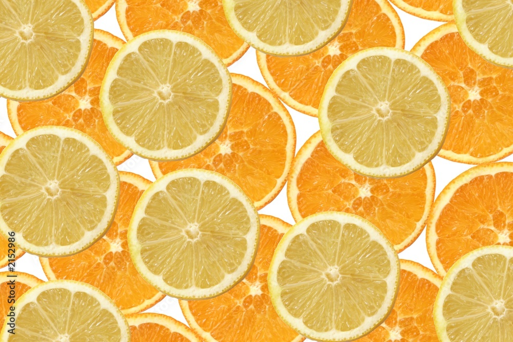 Obraz premium lemons and oranges
