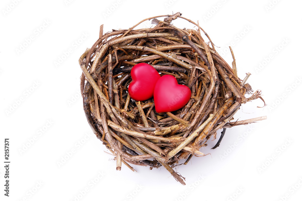 two nested hearts two nested hearts