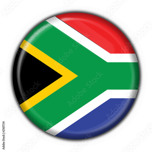 bottone bandiera sudafricana - south africa flag