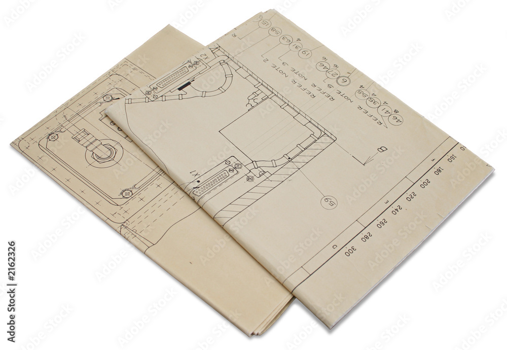 Fototapeta premium engineering plans