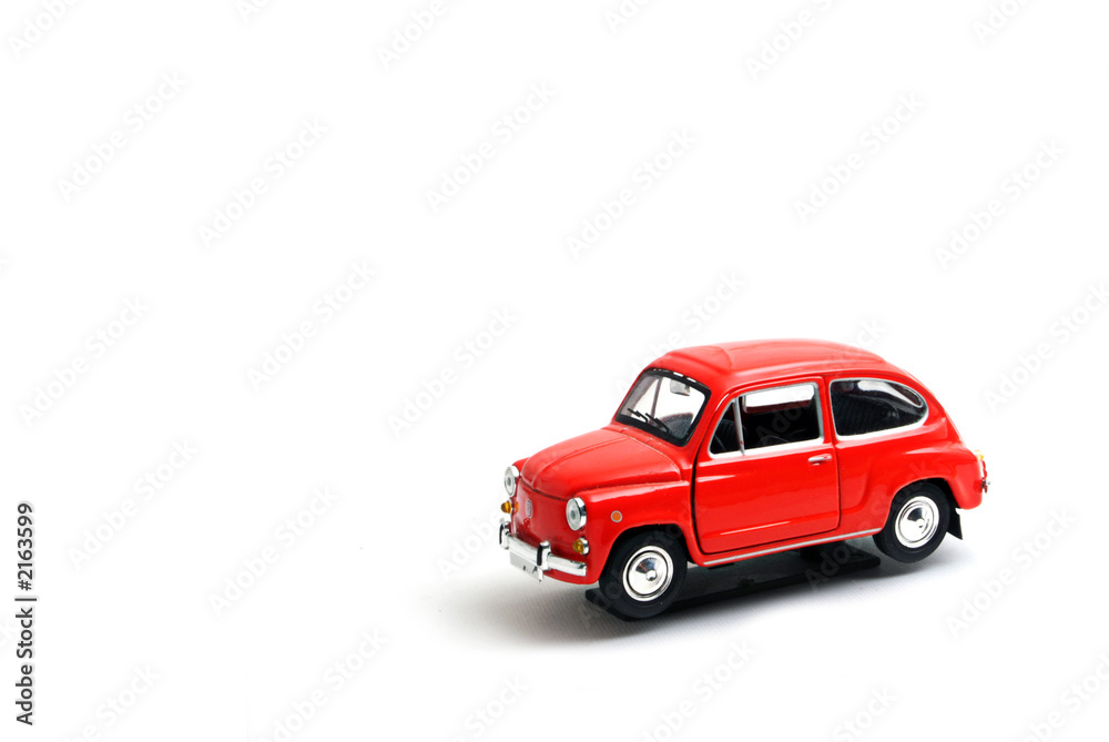 small red car