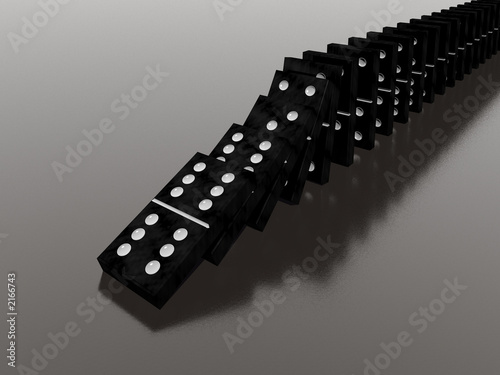 Fotografia domino effect