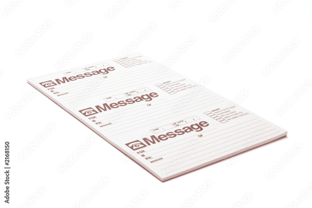 message pad