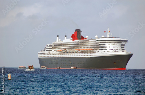 Fototapeta retro style ocean liner
