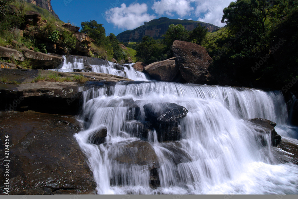 wasserfall im royal natal national park