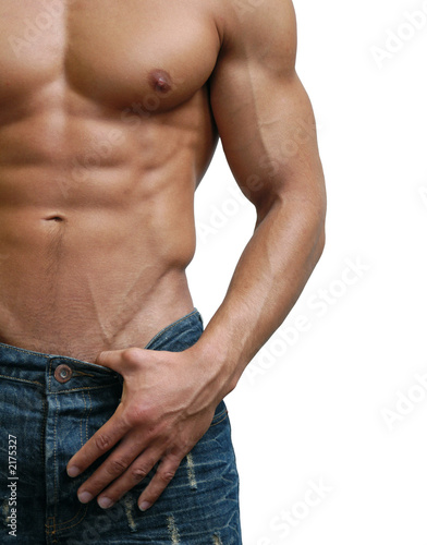 muscular male torso