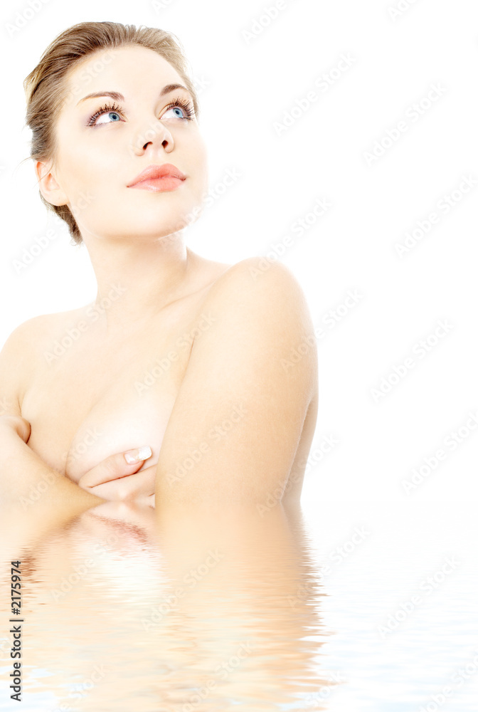 Obraz premium clean lady in water #2