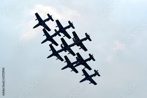 group of jet planes