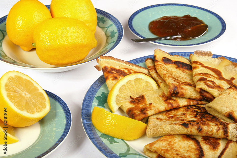 crêpes citron crêpes citron
