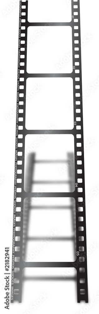 Obraz premium vertical film shadow