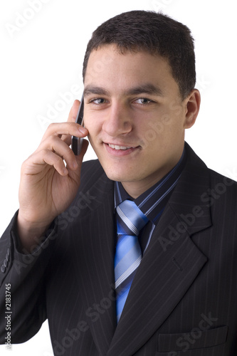 businessman on the phone