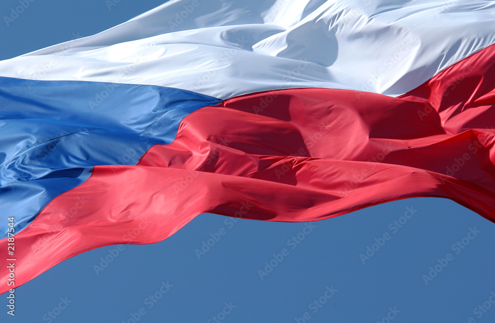 Fototapeta premium czech flag