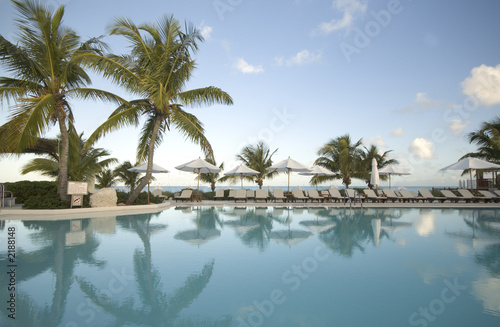 swimming pool by the ocean photo