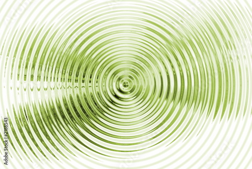 abstract hypnotic green background