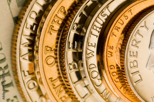 perfect uncirculated american currency close-up