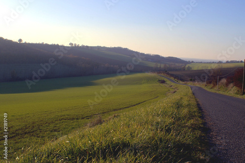 la route qui descend photo