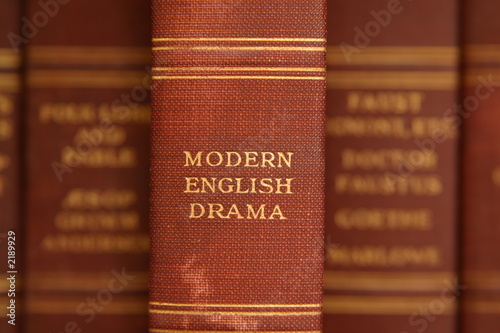 worn book spine