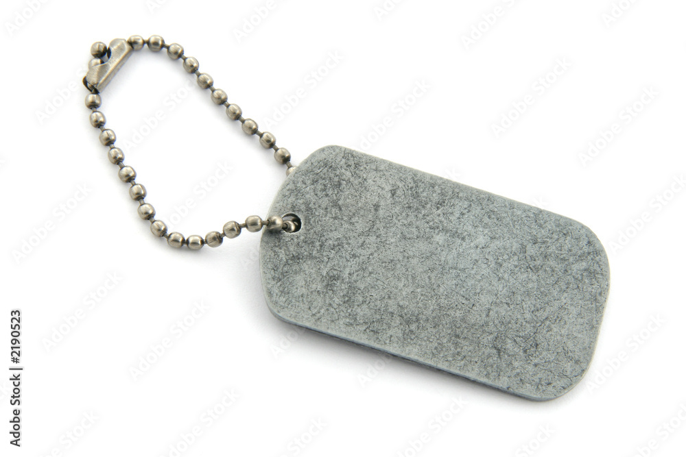 Fototapeta premium dog tag