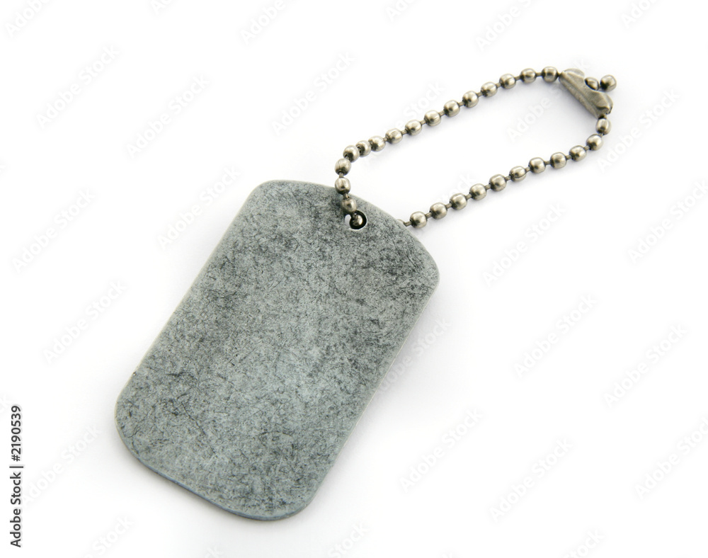 Fototapeta premium dog tag