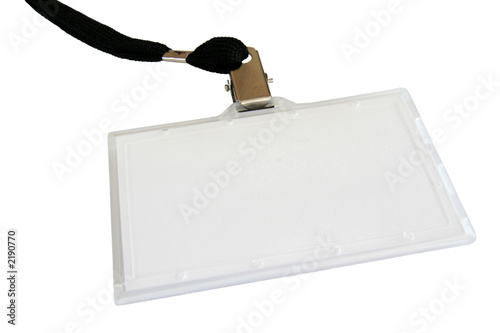name tag