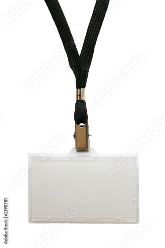 name tag