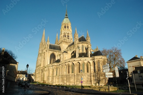cathédrale de bayeux - petit matin