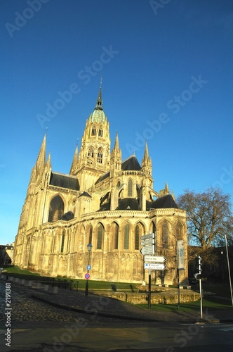 matinée sur la cathédrale de bayeux