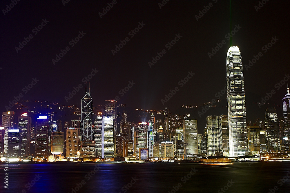 hongkong bei nacht