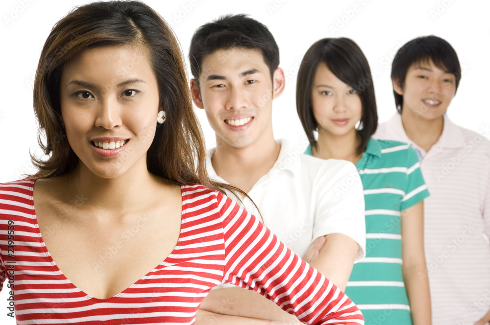 asian men and women