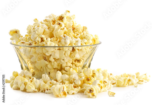 salty popcorn