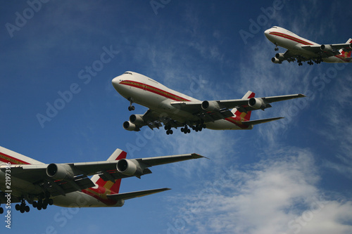 crowded skies