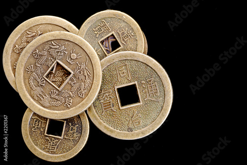 chinese coins photo