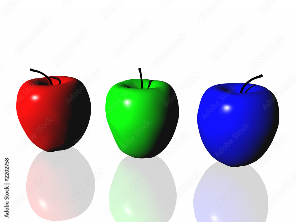 Obraz premium three apples