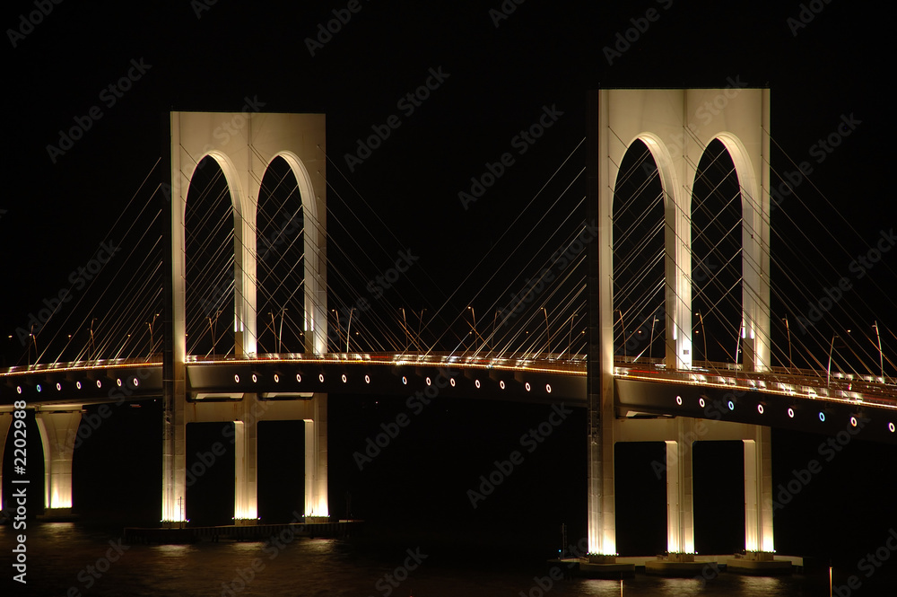 Fototapeta premium sai wan bridge, macau