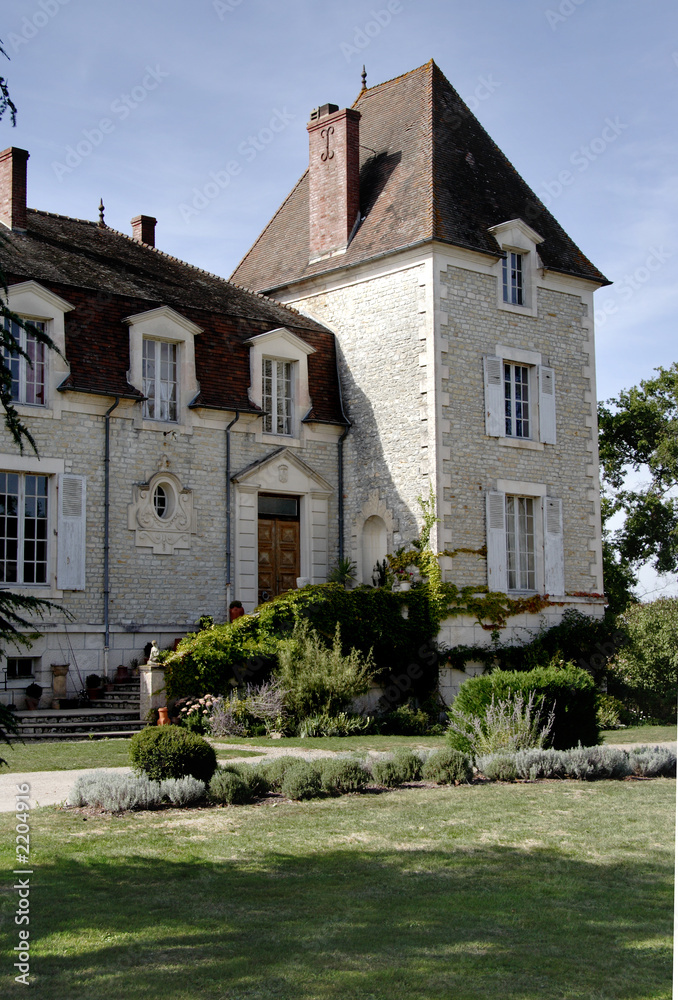 Fototapeta premium french chateau