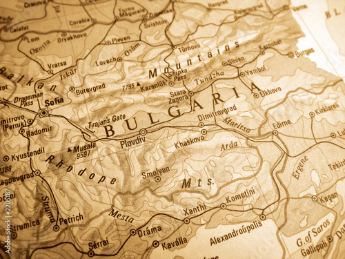 Obraz na plátně bulgaria