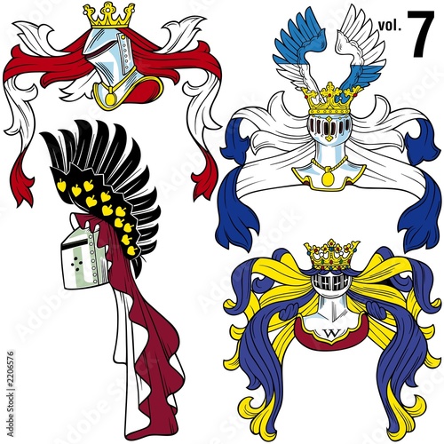 heraldic helmets vol.7