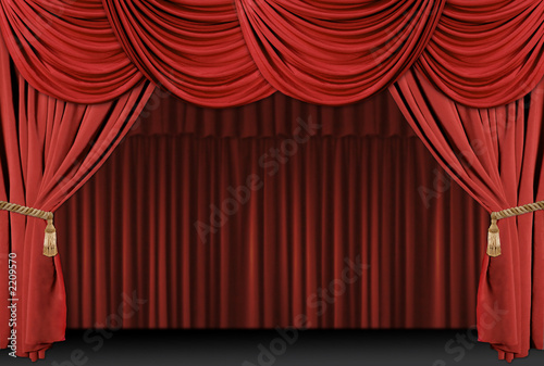 stage theatre drape background photo