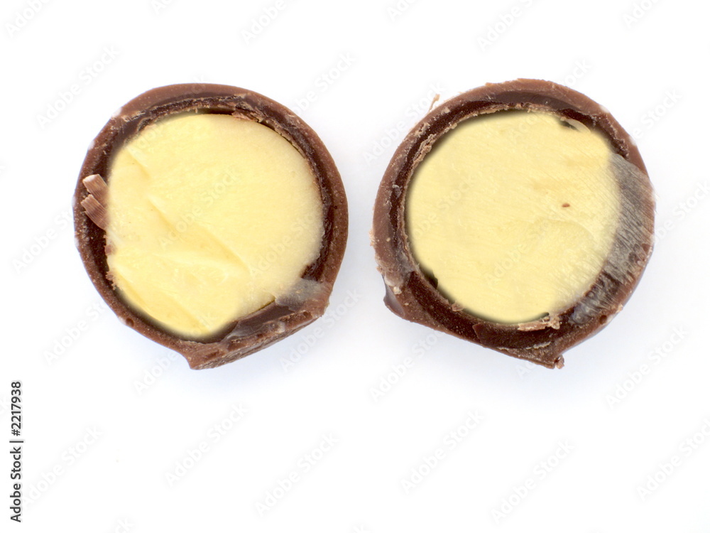 praline halbiert praline halbiert