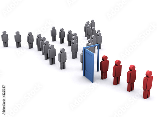 people going through change