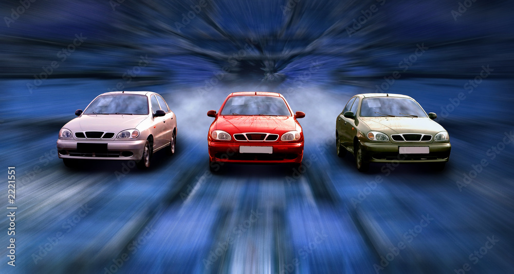 high speed of cars on road high speed of cars on road