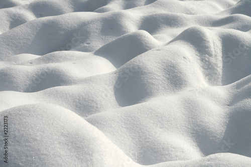 petite coline de neige
