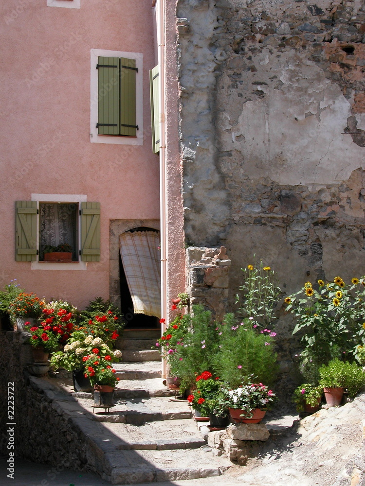 Naklejka premium village niçois