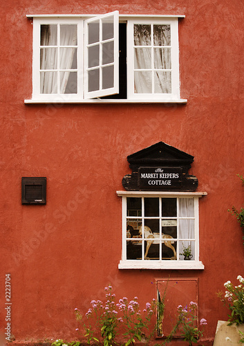 old red house front